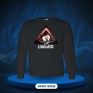 Let's Excavate Long Sleeve Crewneck