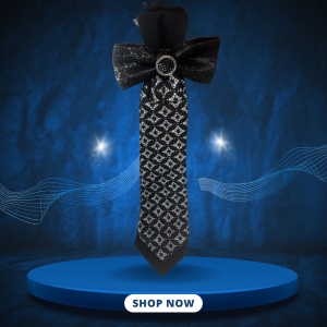 Ebony Majestic TieBow