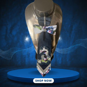 Diamond Orchid TieBow